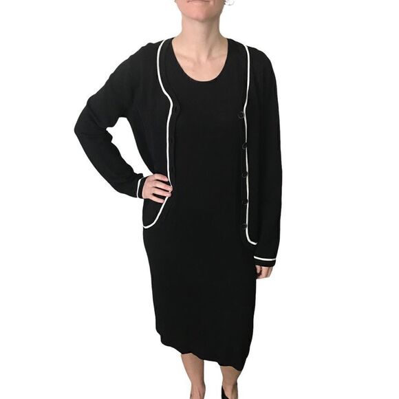 Jones New York Dress and Cardigan - Picture 9 of 16